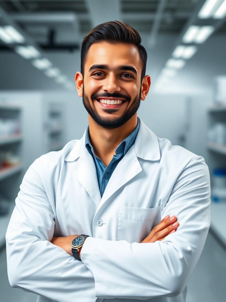 Dr. Jerry Santos, Farmacêutico Bioquímico responsável técnico